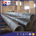 GB Q195 Q235 Q345 ssaw spiral welded steel pipe for oil and gas manufacturing